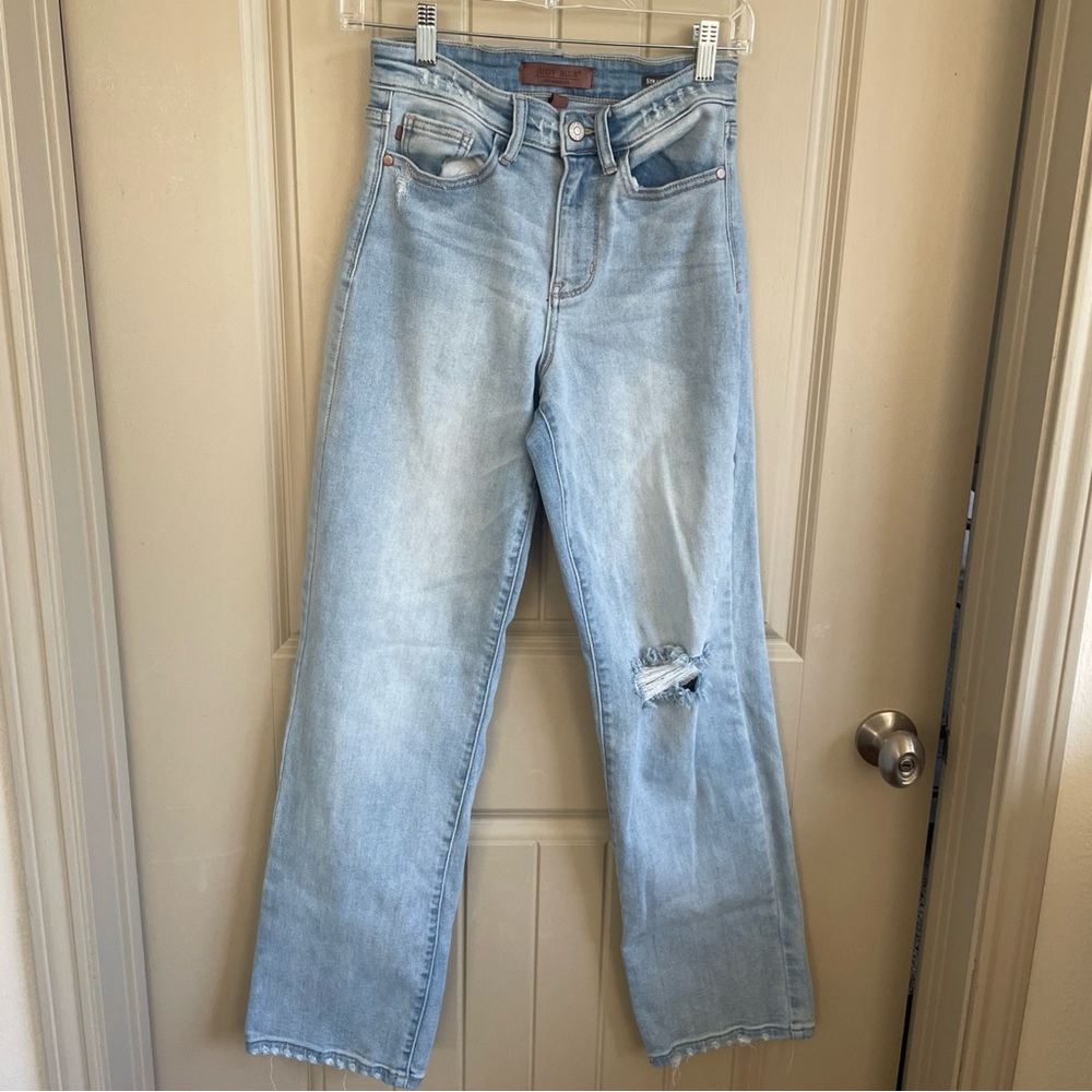 Judy Blue Light Blue Straight Leg Jeans